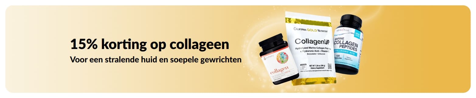 iHerb banner met 15% korting op collageen.