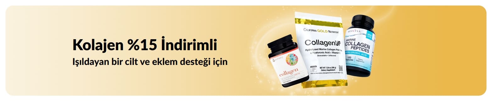 Kolajende %15 indirim sunan iHerb banner'ı.