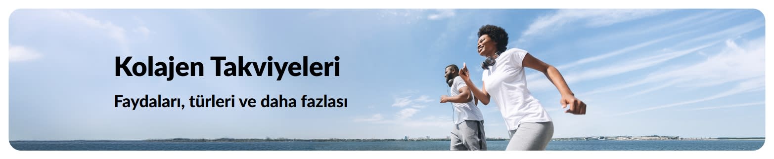 Kolajen Takviyelerini tanıtan iHerb banner’ı.