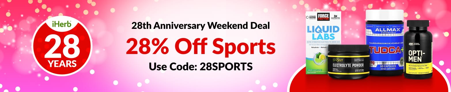 SPORTS 28% OFF WITH CODE: 28SPORTS