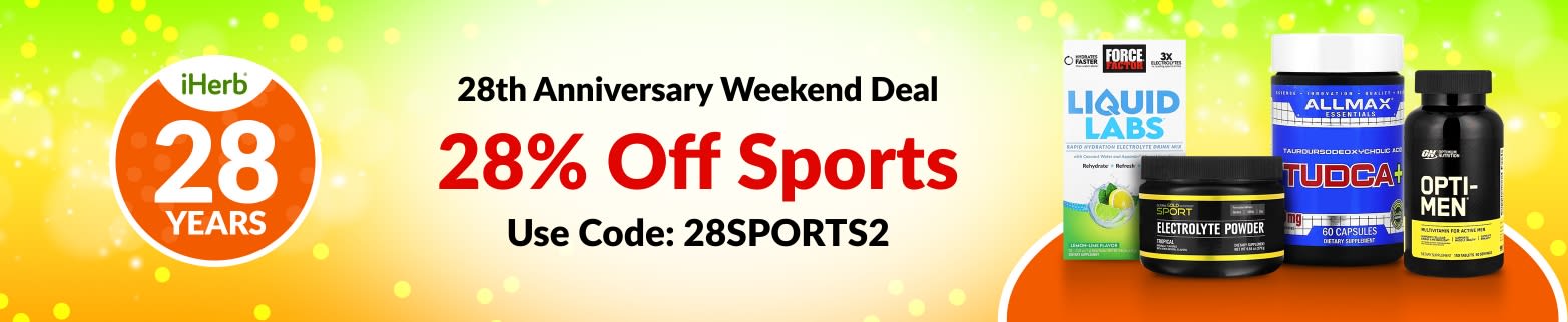 SPORTS 28% OFF WITH CODE: 28SPORTS2