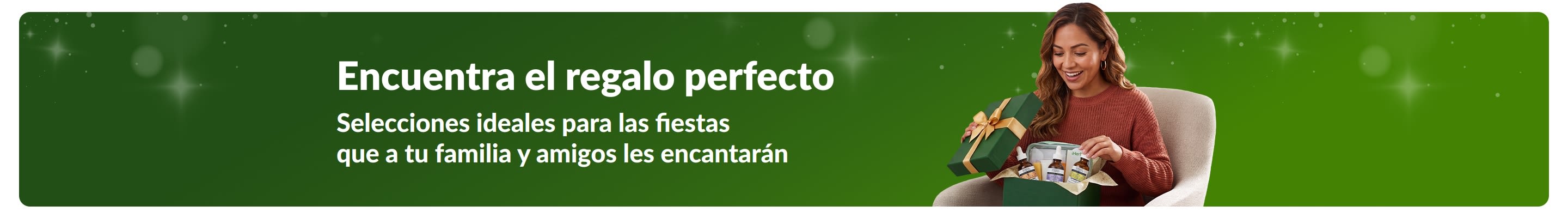 Encuentra el regalo perfecto. Selecciones ideales para las fiestas que a tu familia y amigos les encantarán.