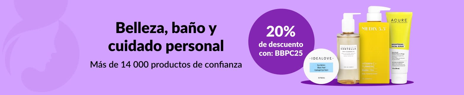 20% DE DESCUENTO EN BELLEZA, BAÑO Y MÁS