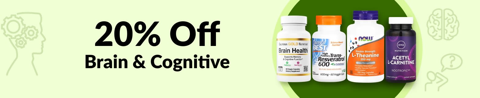 20% OFF BRAIN & COGNITIVE