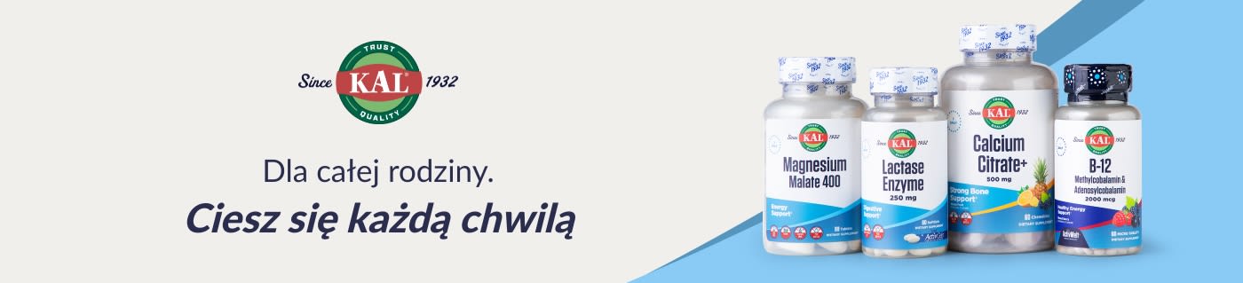 Witaminy KAL dla całej rodziny. Ciesz się każdą chwilą™