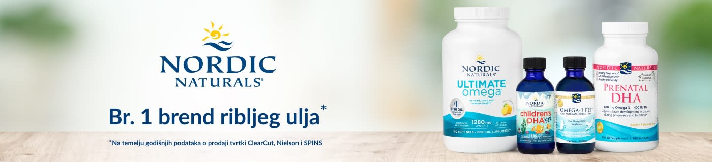 Nordic Naturals® Br. 1 brend ribljeg ulja u SAD-u*