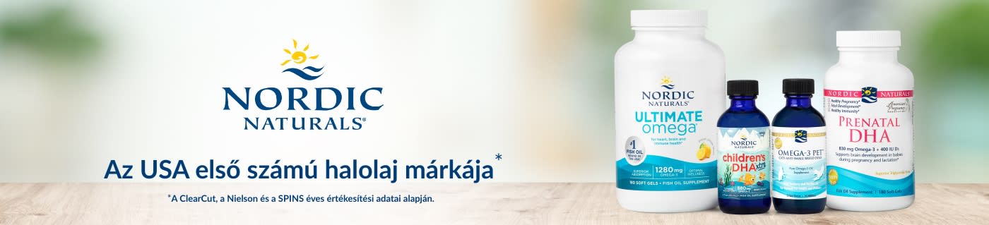 Nordic Naturals® Az USA első számú halolaj márkája*