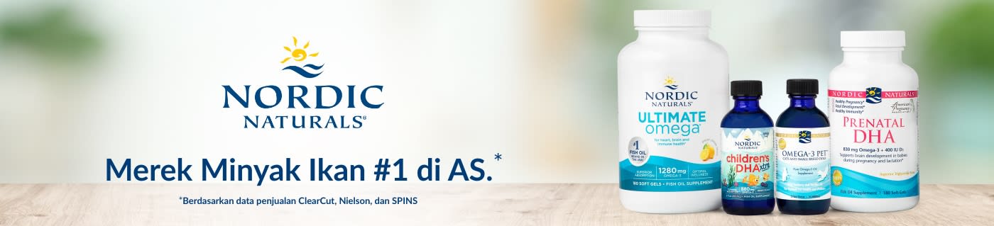 NNordic Naturals® Merek Minyak Ikan #1 di AS.*