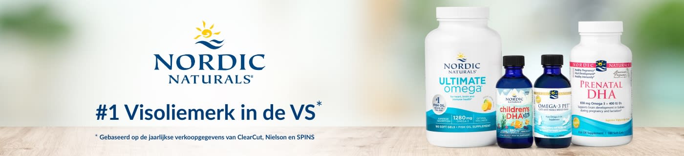 Nordic Naturals® #1 Visoliemerk in de VS*