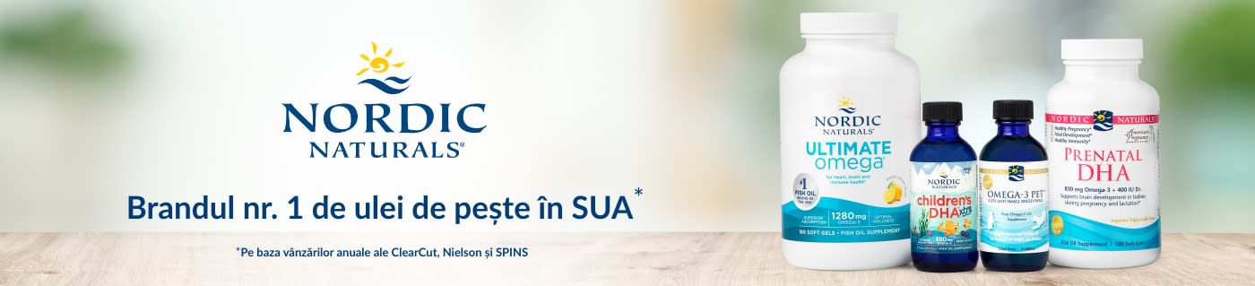 Nordic Naturals® Brandul nr. 1 de ulei de pește în SUA*