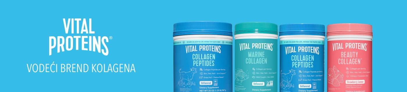 Vital Proteins® VODEĆI BREND KOLAGENA
