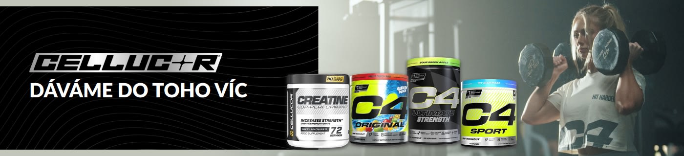 Nakupujte sportovní výživu od značky Cellucor.