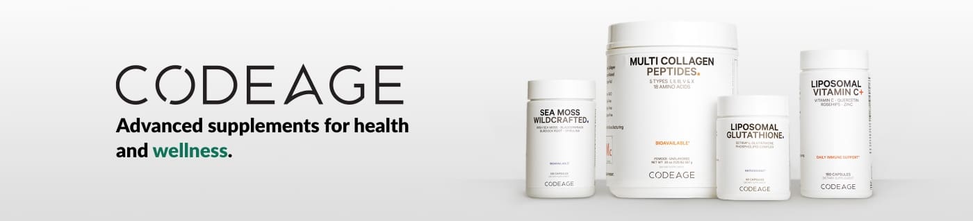 Codeage Advanced supplements for health and wellness.