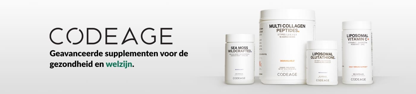 Codeage Geavanceerde supplementen voor gezondheid en welzijn.