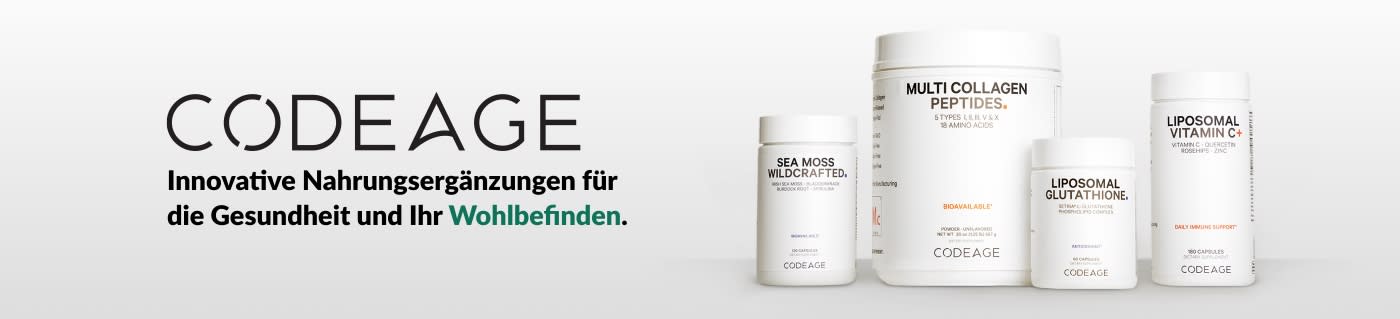 Codeage Innovative Nahrungsergänzungen für Gesundheit und Wohlbefinden.