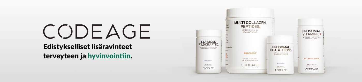 Codeage - Edistykselliset lisäravinteet terveyteen ja hyvinvointiin.