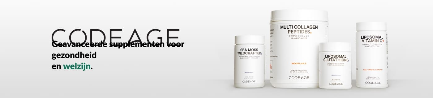 Codeage Geavanceerde supplementen voor gezondheid en welzijn.