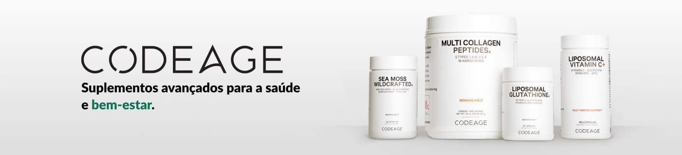 Codeage Suplementos avançados para a saúde e bem-estar.