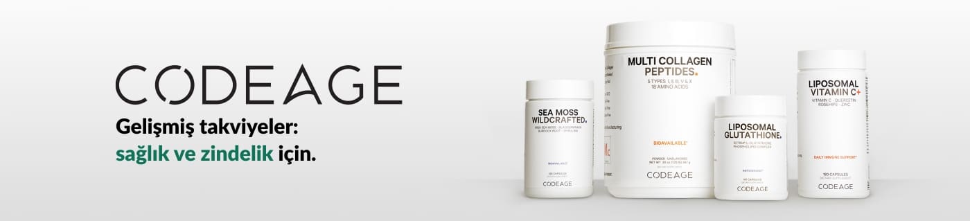 Codeage Sağlık ve zindelik için gelişmiş takviyeler