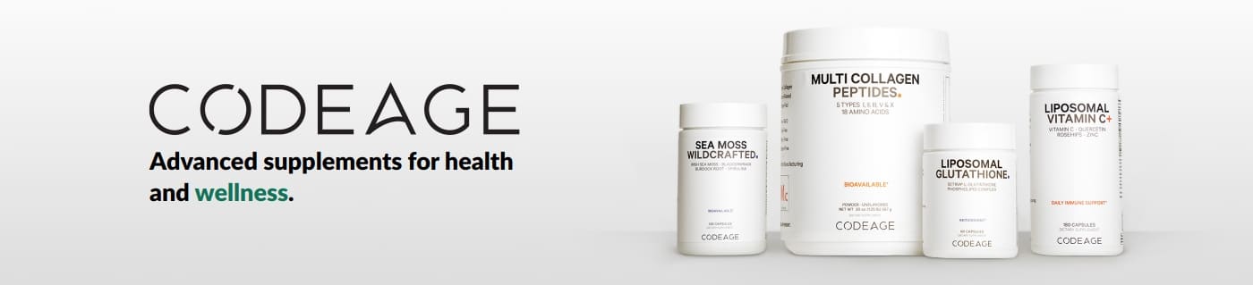 Codeage Advanced supplements for health and wellness.