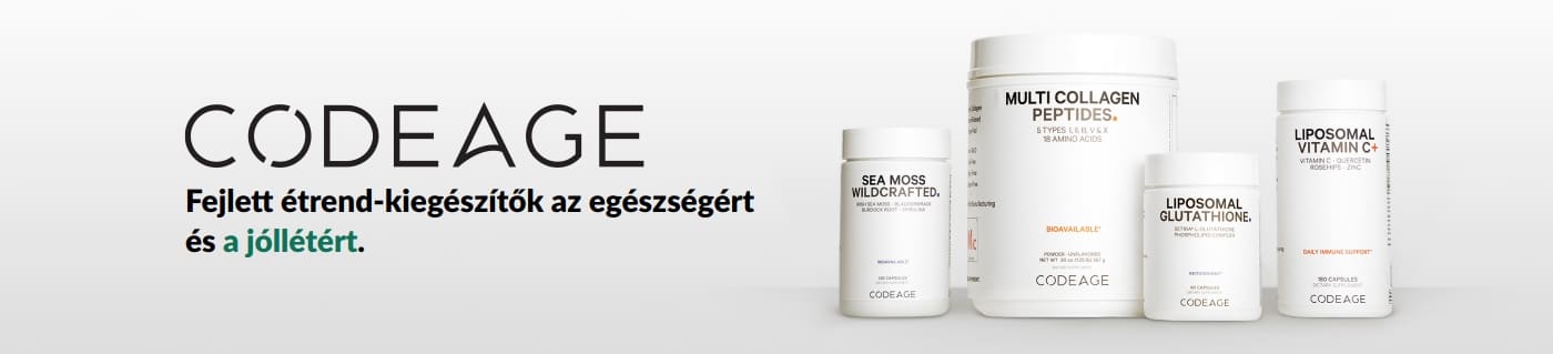 Codeage Fejlett étrend-kiegészítők az egészségért és a jóllétért
