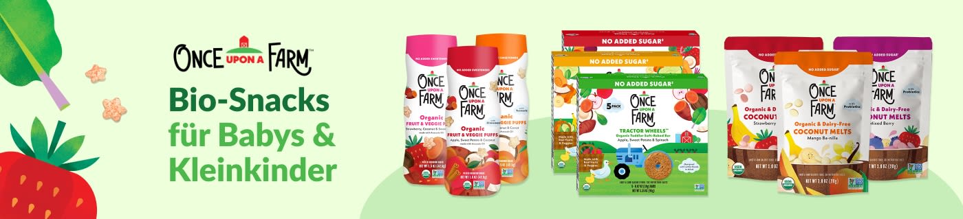 Once Upon a Farm. Organic Snacks for Babies & Toddlers
