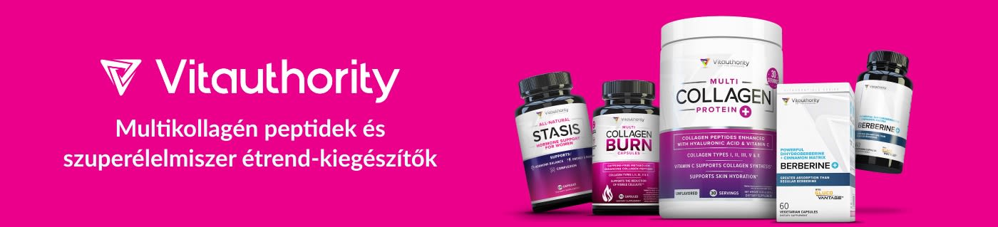 Vitauthority - Multikollagén peptidek és szuperélelmiszer étrend-kiegészítők