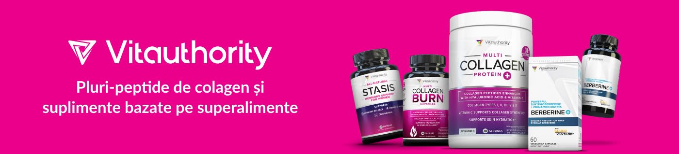 Vitauthority - Pluri-peptide de colagen și suplimente bazate pe superalimente