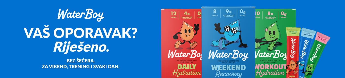 Kupujte WaterBoy elektrolitne mješavine za napitke za svakodnevnu hidrataciju i aktivni oporavak.