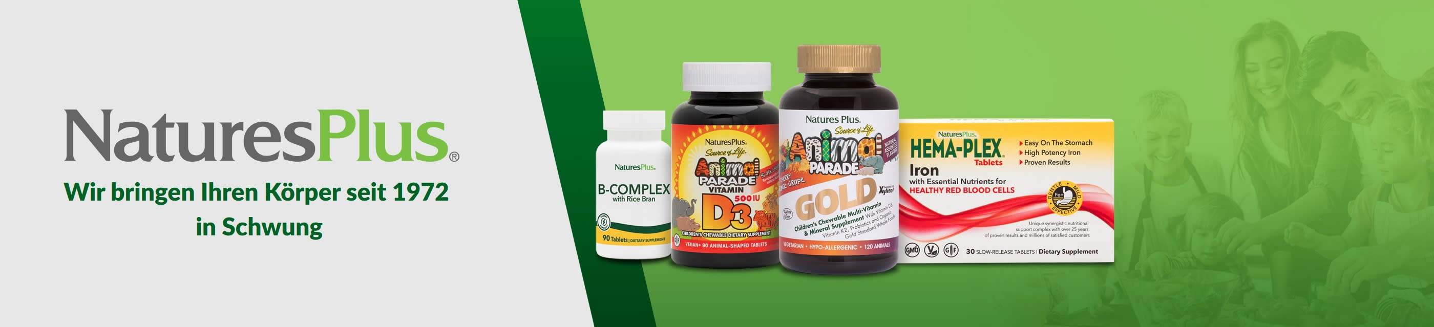 NaturesPlus, Wir bringen Ihren Körper seit 1972 in Schwung