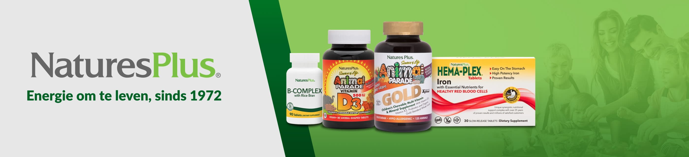NaturesPlus, energie om te leven sinds 1972