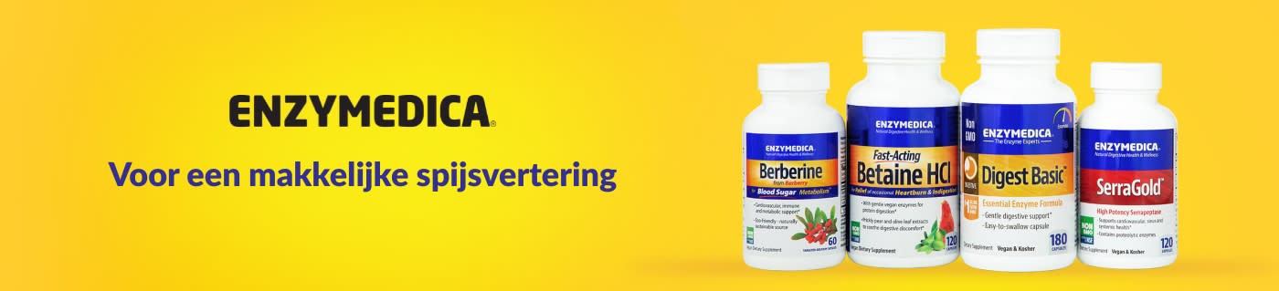 Enzymedica voor een makkelijke spijsvertering