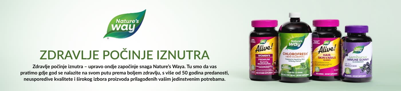 Nature's Way® ZDRAVLJE POČINJE IZNUTRA®