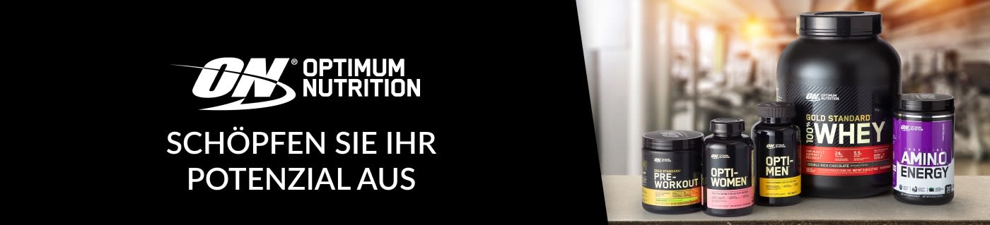 Optimum Nutrition® SCHÖPFEN SIE IHR POTENZIAL AUS