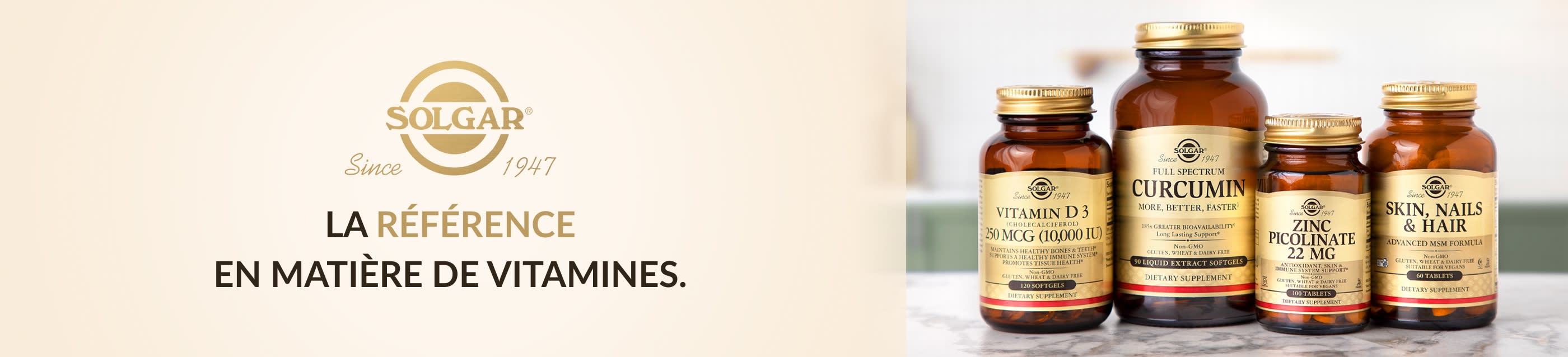 Solgar - La référence en matière de vitamines.