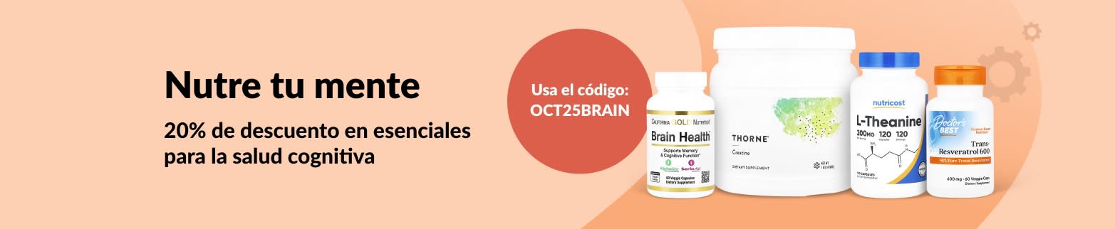 Oferta de iHerb: 20% de descuento en suplementos para la salud cerebral y cognitiva. Usa el código: OCT25BRAIN