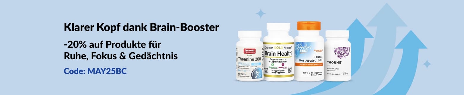 20% Rabatt Gehirngesundheit