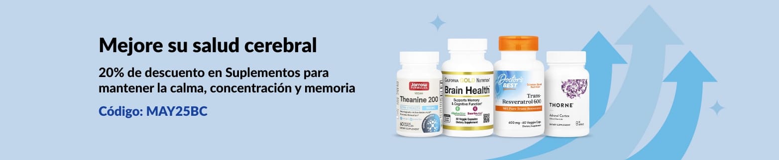 20% de descuento en Salud cerebral