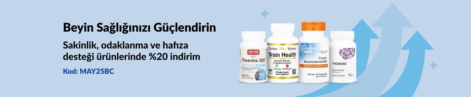 Beyin Sağlığı Ürünleri %20 İndirimli