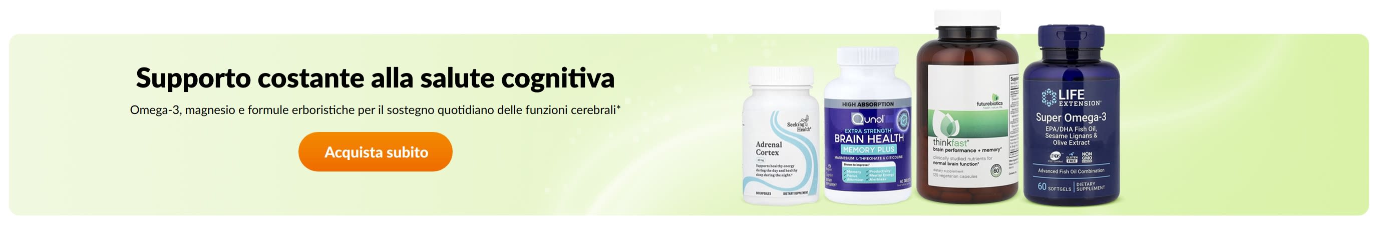 Supporto costante alla salute cognitiva