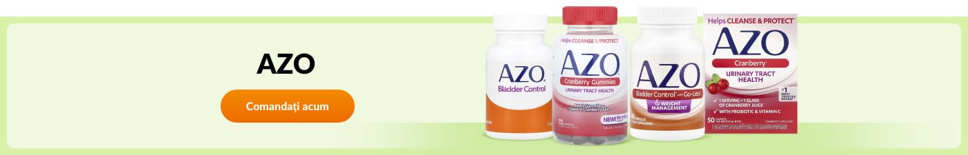 Comandați produse marca AZO.