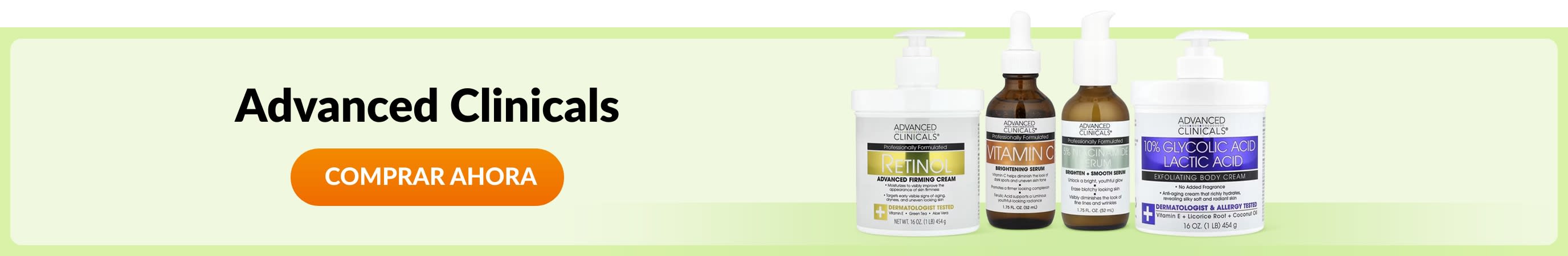 Shop products from brand Advanced Clinicals.