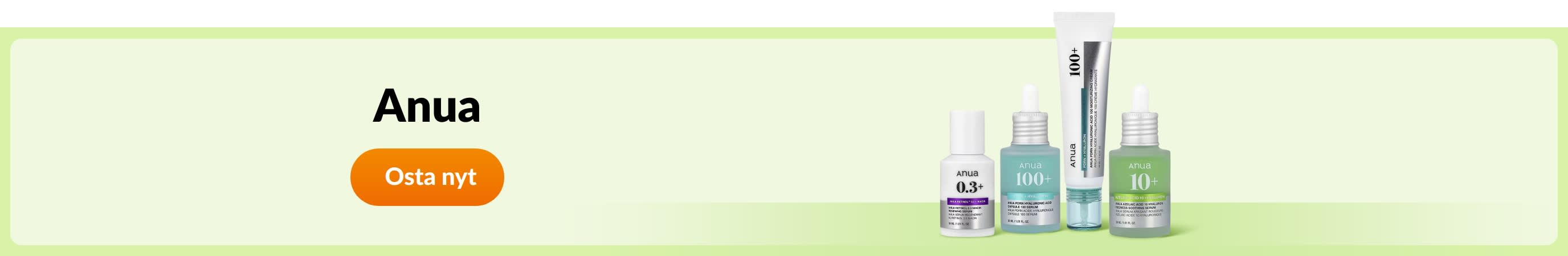 Osta Anua-tuotemerkin tuotteita.