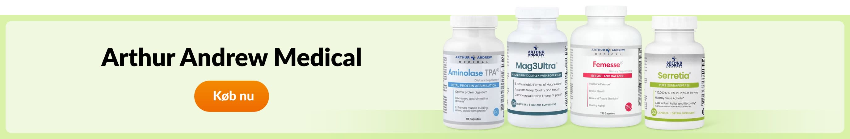 Shop produkter fra mærket Arthur Andrew Medical