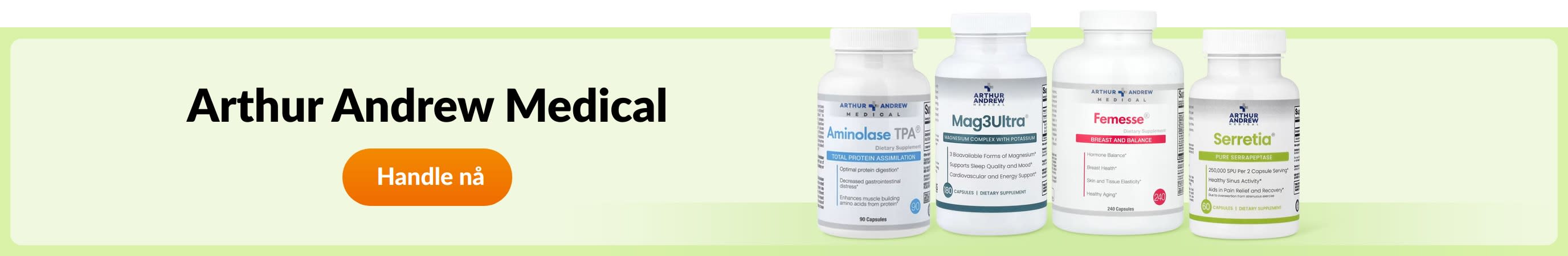Kjøp produkter fra merket Arthur Andrew Medical.