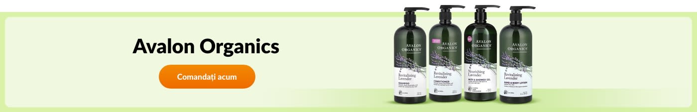 Comandați produse marca Avalon Organics.