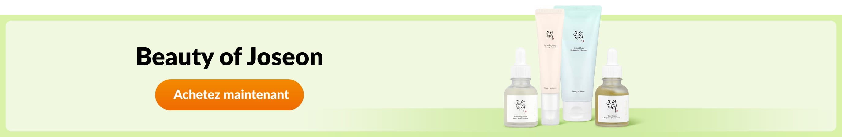 Découvrez les produits de la marque Beauty of Joseon.