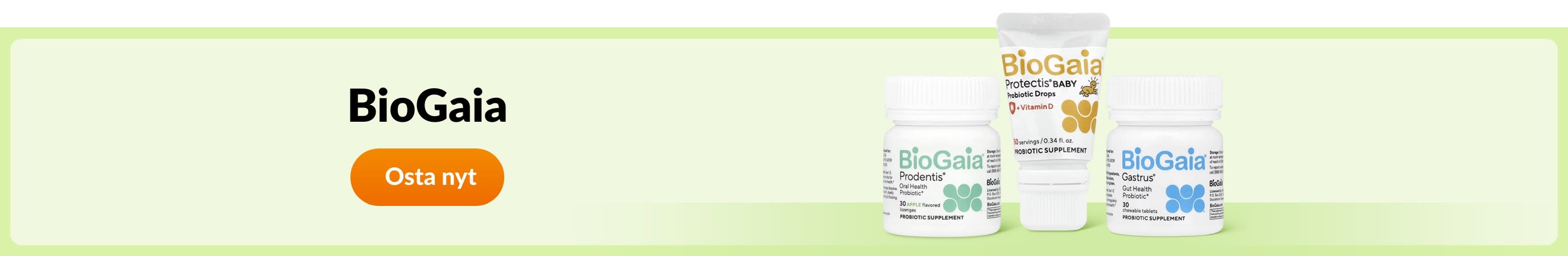 Shop products from brand BioGaia.