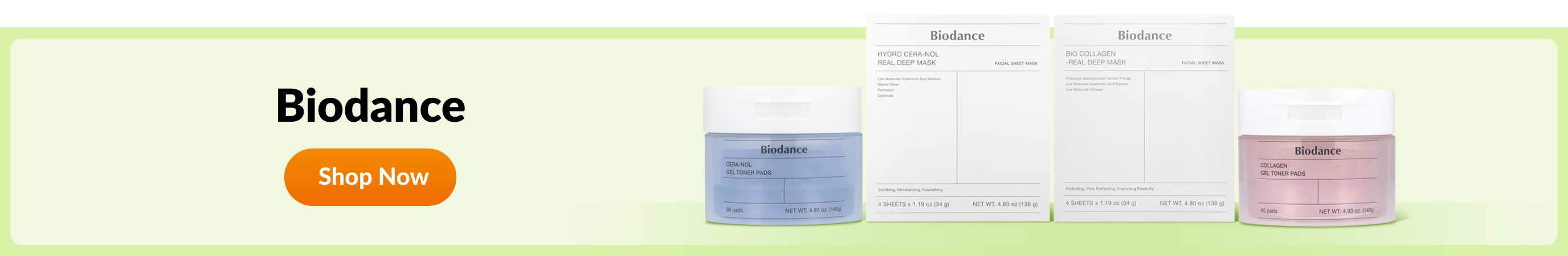 Shop products from brand Biodance.