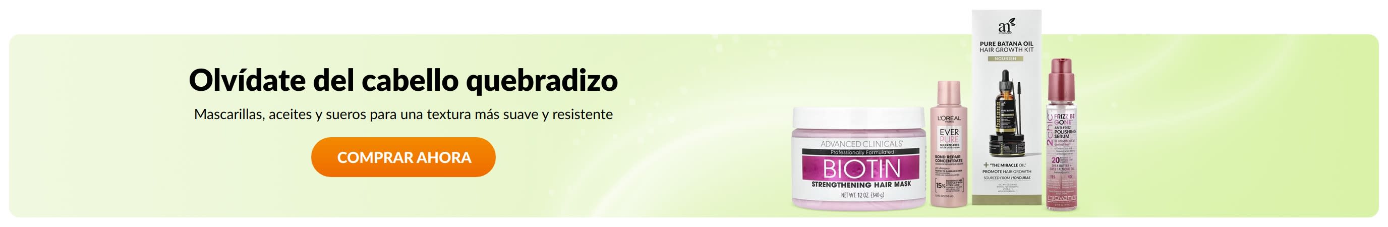 Olvídate del cabello quebradizo
